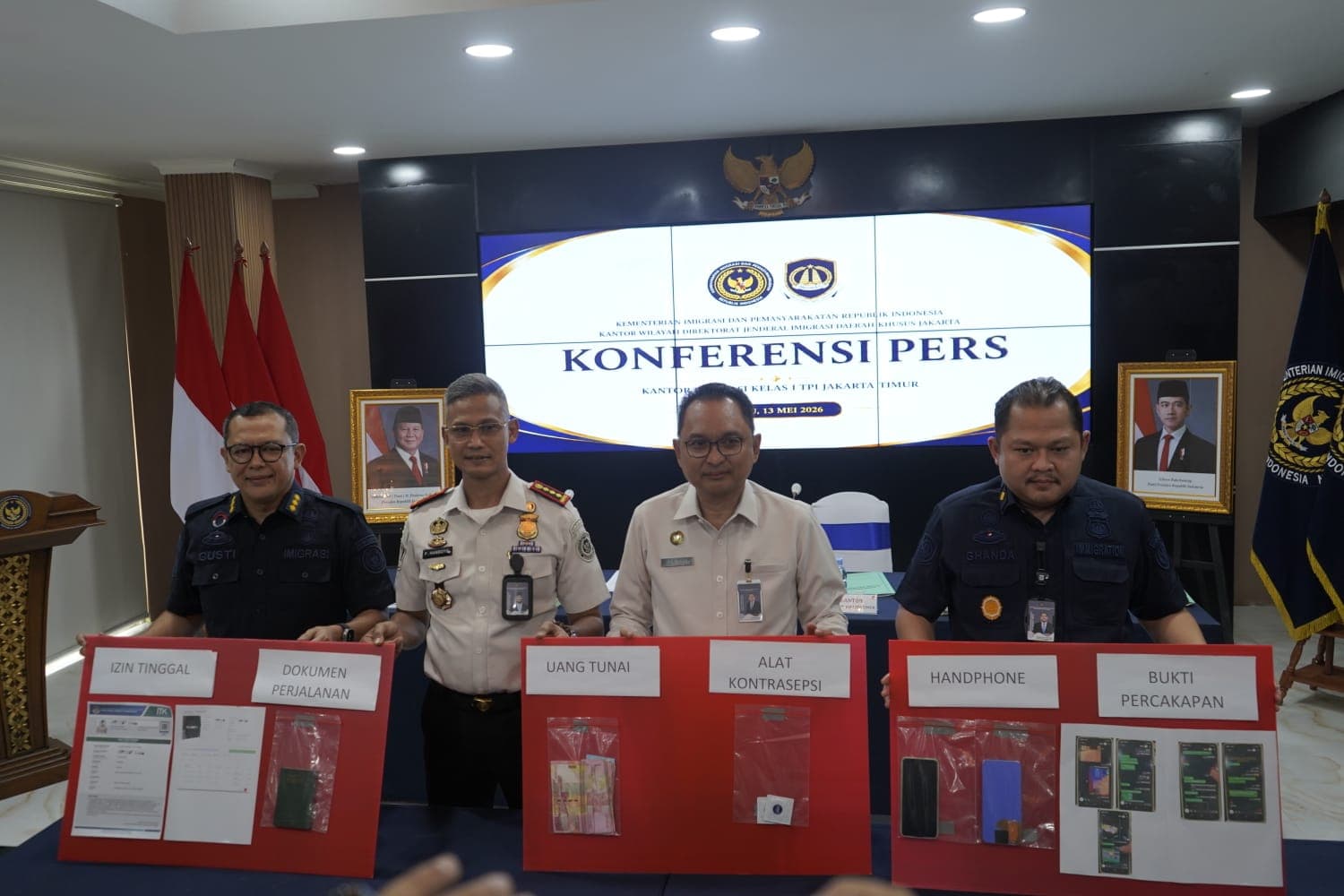 MAINTAINING INTEGRITY: EAST JAKARTA IMMIGRATION APPREHENDS MOROCCAN NATIONAL